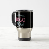 MUG DE VOYAGE CLIENT SIMPLE CONTEMPORAIN PROPRE NOIR MODE (Devant gauche)