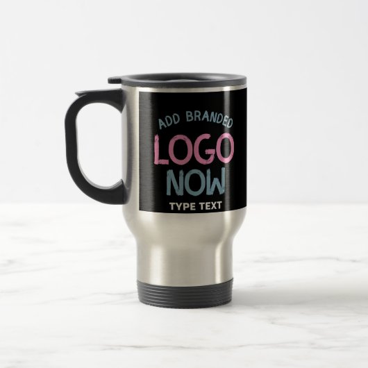 MUG DE VOYAGE CLIENT SIMPLE CONTEMPORAIN PROPRE NOIR MODE (Gauche)