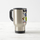 Mug De Voyage clip d'art spatial aliens (Devant gauche)