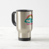 Mug De Voyage Cloud Rainbow Tax Preparing (Devant gauche)