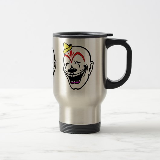 Mug De Voyage Clown de cirque vintage (Droit)