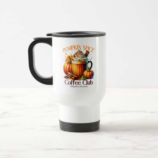 Mug De Voyage Club citrouille Spice Coffee (Gauche)