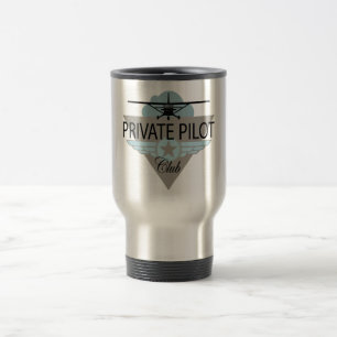 Mug De Voyage Club de pilote privé