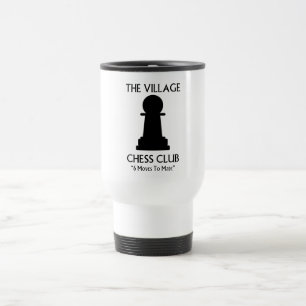Mug De Voyage Club d'échecs de village