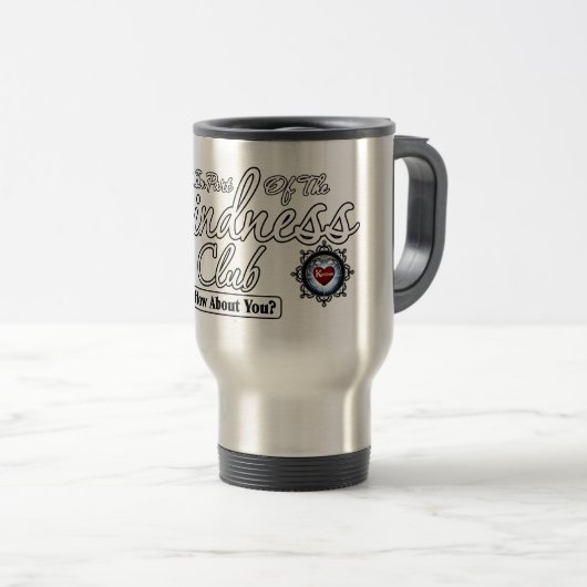 Mug De Voyage Club Kindness (Devant droit)