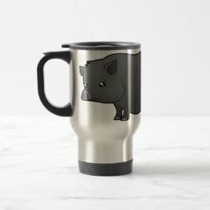 Mug De Voyage Cochon miniature de dessin animé