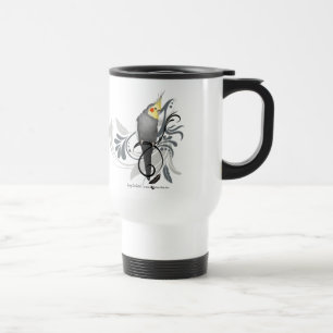 Mug De Voyage Cockatiel gris
