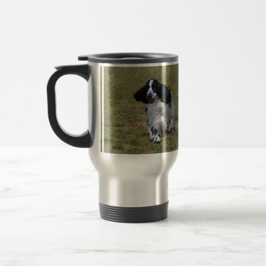 Mug De Voyage Cocker anglais adorable (Gauche)