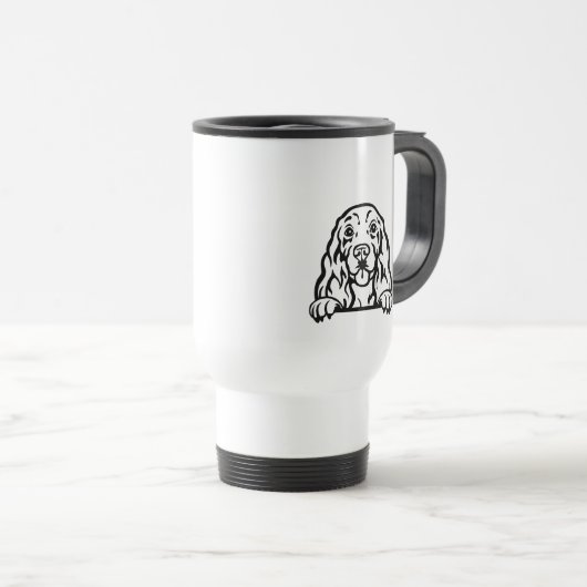 Mug De Voyage Cocker Spaniel (Devant droit)