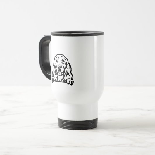 Mug De Voyage Cocker Spaniel (Devant gauche)