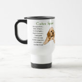 Mug De Voyage Cocker Spaniel Amateurs Cadeaux (Gauche)