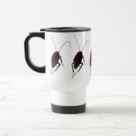 Mug De Voyage Cockroach croquant (Gauche)