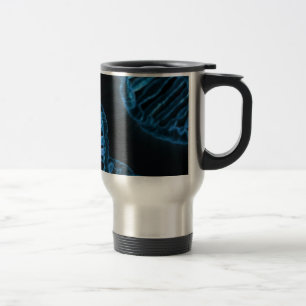 Mug De Voyage Code microscopique hélice d'ADN de la vie de