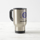 Mug De Voyage Codé pour les acides aminés (ADN de code (Devant gauche)