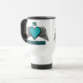 Mug De Voyage Coeur/ailes...TN (Devant gauche)