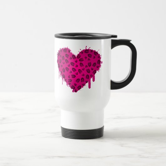 Mug De Voyage coeur d'amorce (Droite)