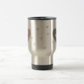 Mug De Voyage Coeur Inséparable (Centre)
