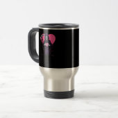 Mug De Voyage Coeur Mème classique de la couche mains (Devant gauche)