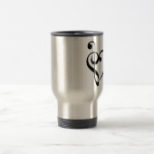 Mug De Voyage Coeur musical (Centre)
