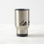 Mug De Voyage Coeur noir (Centre)