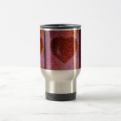 Mug De Voyage coeur rose corail (Centre)