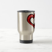 Mug De Voyage Coeur roux (Centre)