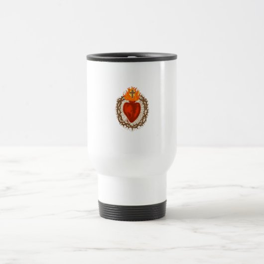 Mug de voyage Cœur Sacré de Jésus (Centre)
