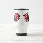 Mug De Voyage Coeur Wings.png de conscience de mélanome (Centre)