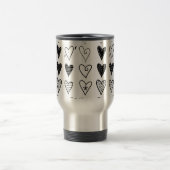 Mug De Voyage Coeurs (Centre)