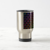 Mug De Voyage Coeurs arc-en-ciel (Centre)