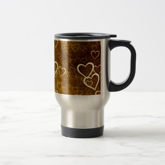 Mug De Voyage Coeurs de grogne (Droit)