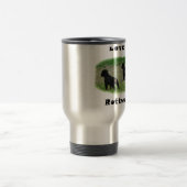 Mug De Voyage Coeurs de rottweiler (Centre)