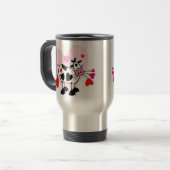 Mug De Voyage Coeurs de vache (Devant gauche)