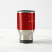 Mug De Voyage Coeurs en rouge - Amour (Centre)