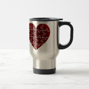 Mug De Voyage Coeurs perplexes