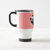 Mug De Voyage Coeurs précieux de panda (Gauche)