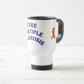 Mug De Voyage coeurs, rubans, Mme de traitement (Devant droit)