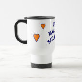 Mug De Voyage coeurs, rubans, Mme de traitement (Gauche)