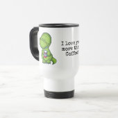 Mug De Voyage Coffeesaurus - je t'aime plus que le voyage de (Devant gauche)