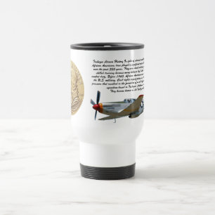 MUG DE VOYAGE COIN D'AÉRONEF TUSKEGEE