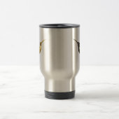 Mug De Voyage Colibri noir et or (Centre)