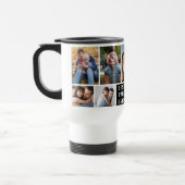 Mug De Voyage Collage 10 Photos Best Papa Ever (Gauche)