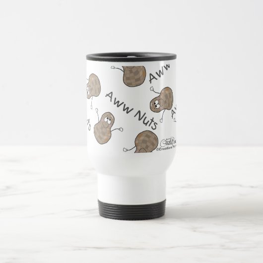 Mug De Voyage Collage Aww Nuts (Centre)