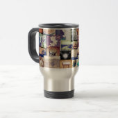 Mug De Voyage Collage Hipster du filtre photo cool (Devant gauche)