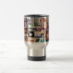 Mug De Voyage Collage Hipster du filtre photo cool