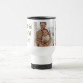 Mug De Voyage Collage moderne Trois photos | Bon thanksgiving Tr (Centre)