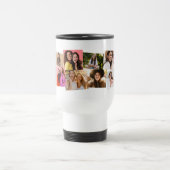 Mug De Voyage Collage photo amusant 12 photo simple (Centre)