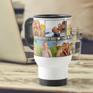 Mug De Voyage Collage photo de la fête des mères 9 photos et t
