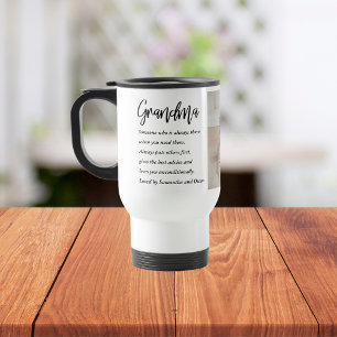 Mug De Voyage Collage Photo & Meilleure grand-mère Jamais Meille