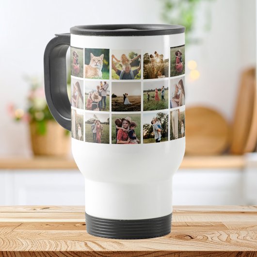 Mug De Voyage Collage photo moderne